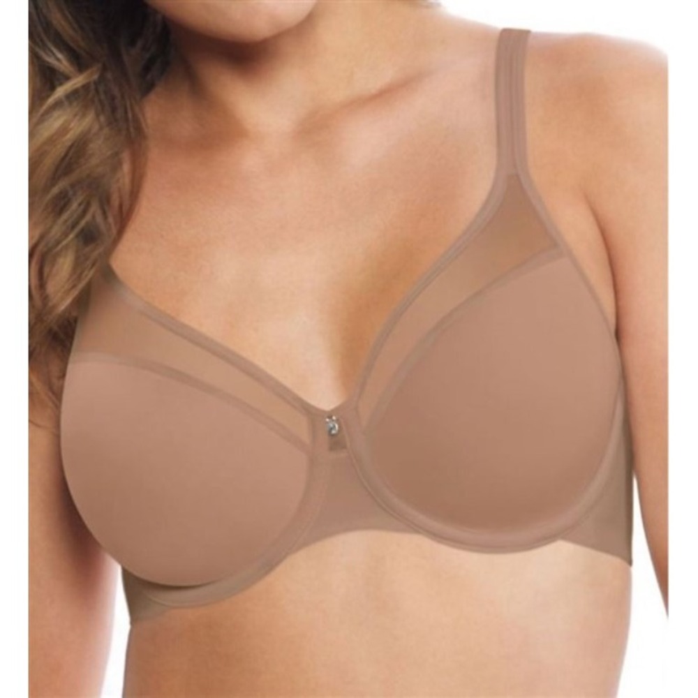 NWOTD Bali 36D 1 Smooth U Light Convertible Full-Coverage Bra 3439 Beige 111107